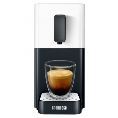 Cremesso Easy Shell White / Midnight Black