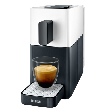 Cremesso Easy Shell White / Midnight Black